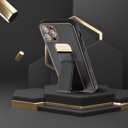 Θήκη Leather Kickstand Samsung Galaxy A53 5G SM-A536 Black