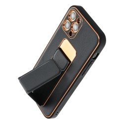 Θήκη Leather Kickstand Samsung Galaxy A53 5G SM-A536 Black