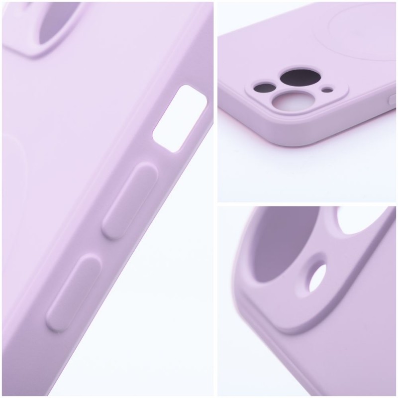 Θήκη Real Smooth Silicone Magsafe Apple iPhone 11 (6.1") Pink
