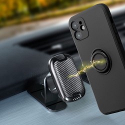 Θήκη Silicone Ring Finger Grip Samsung Galaxy A53 5G SM-A536 Black