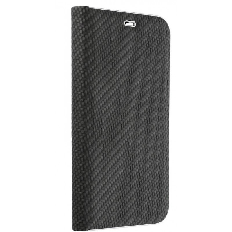 Θήκη Book Luna Carbon Samsung Galaxy A55 5G SM-A556 Black