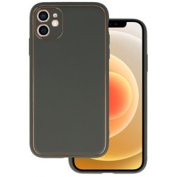 Θήκη Luxury Back Cover  Apple iPhone 11 (6.1") Graphite 