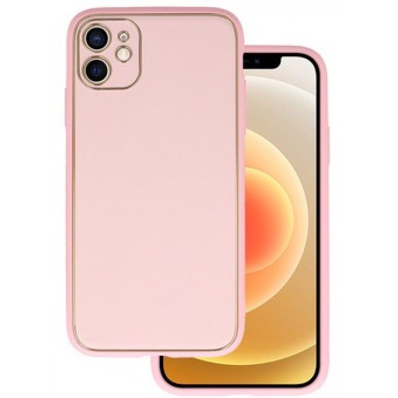 Θήκη Luxury Back Cover  Apple iPhone 11 (6.1") Light Pink