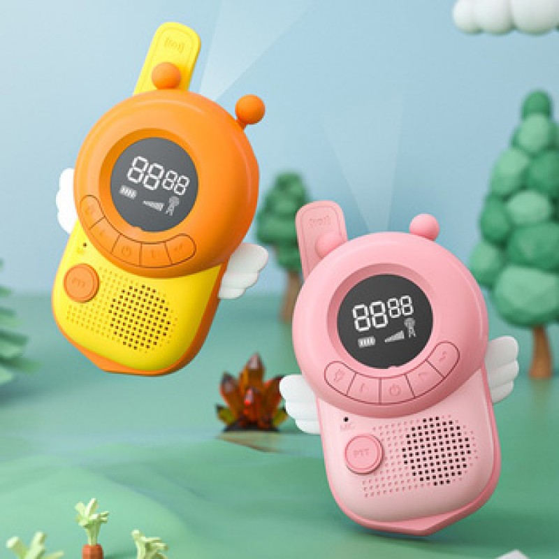 Walkie Talkie  Ζεύγος Ασύρματων Πομποδεκτών  For Kids K22 Bee Pink/Yellow