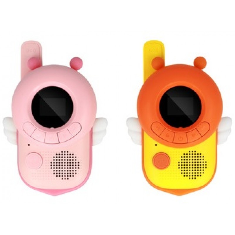 Walkie Talkie  Ζεύγος Ασύρματων Πομποδεκτών  For Kids K22 Bee Pink/Yellow