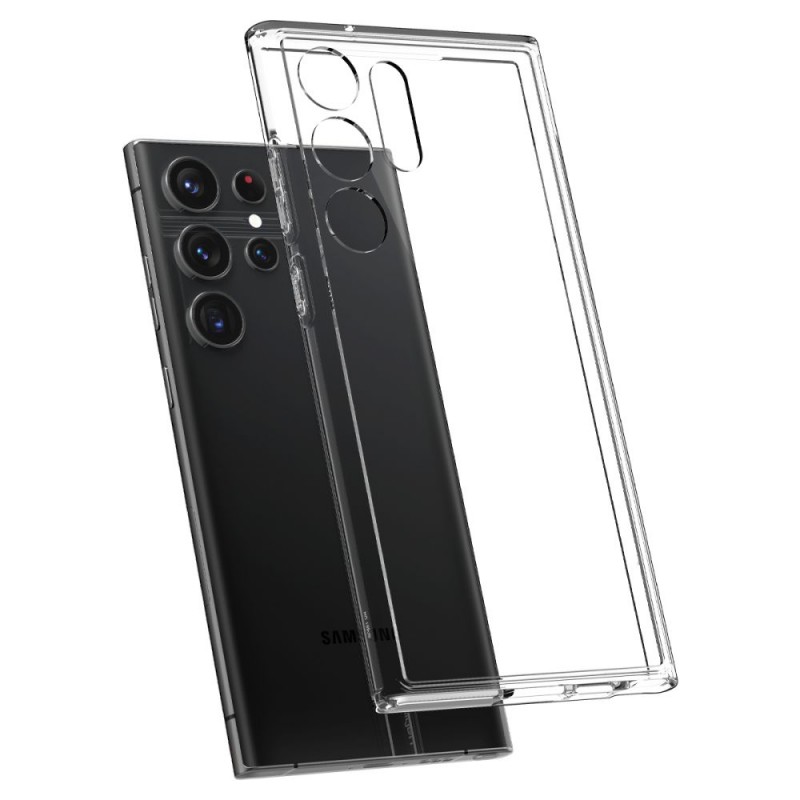 Θήκη Spigen Ultra Hybrid Samsung Galaxy S23 Ultra 5G S918 Crystal Clear (ACS05617)