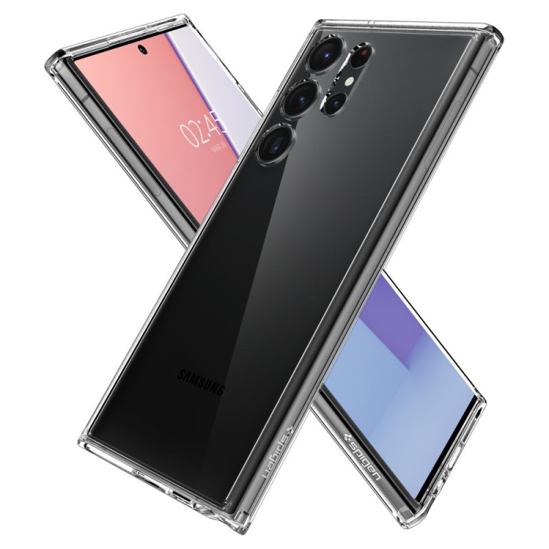 Θήκη Spigen Ultra Hybrid Samsung Galaxy S23 Ultra 5G S918 Crystal Clear (ACS05617)