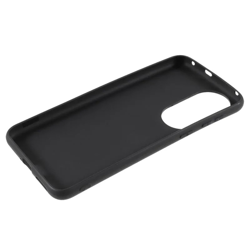 Θήκη Matte TPU Realme Oppo A17 Black Θήκη Matte TPU Realme Oppo A17 Black