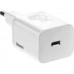 Φορτιστής Ταξιδιού Baseus Super Si 1C USB-C 20W White (CCSUP-B02)