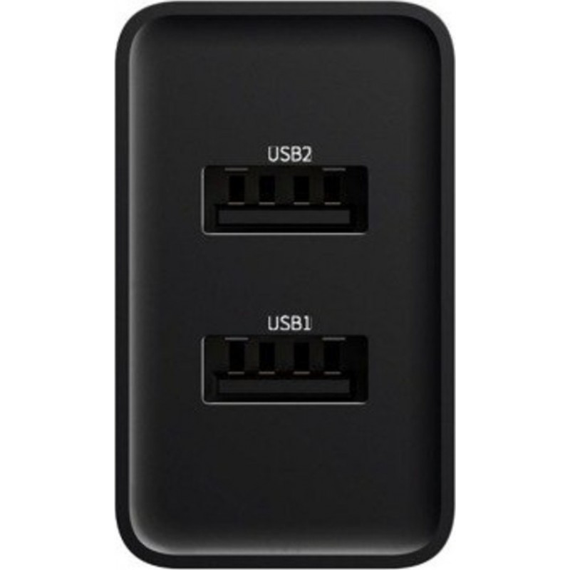 Φορτιστής Ταξιδιού Baseus Compact wall charger 2xUSB 10,5W Black (CCXJ010202)