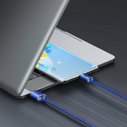 Καλώδιο Data Baseus Crystal Shine USB to Type-C 1.2m Purple (CAJY000405)