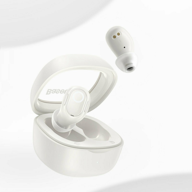 Ακουστικά Bluetooth Baseus Bowie Wireless TWS WM02 White ( NGTW180002)