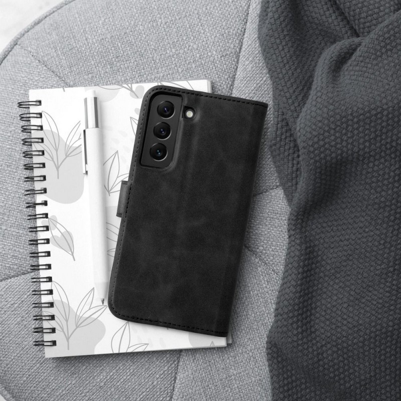 Θήκη Tender Book Leather Apple iPhone 13 (6.1") Black