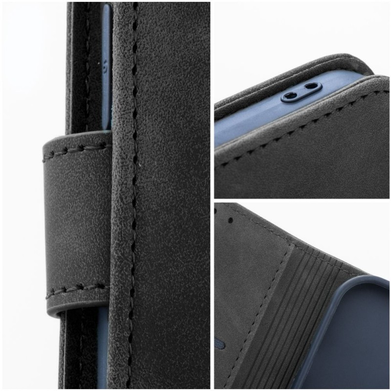 Θήκη Tender Book Leather Apple iPhone 13 (6.1") Black