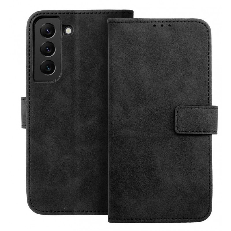 Θήκη Tender Book Leather Apple iPhone 13 (6.1") Black