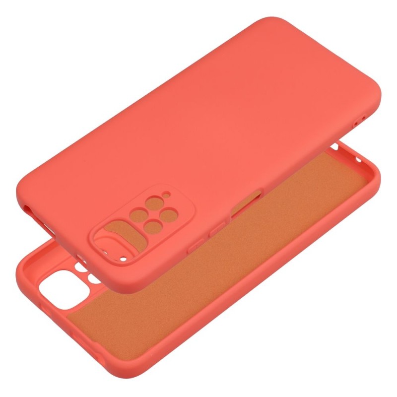 Θήκη Real Smooth Silicone Xiaomi Redmi Note 11/Note 11s Peach