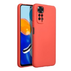Θήκη Real Smooth Silicone Xiaomi Redmi Note 11/Note 11s Peach