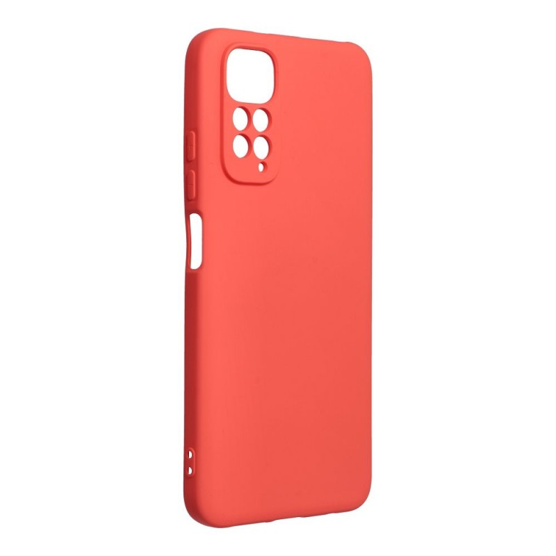 Θήκη Real Smooth Silicone Xiaomi Redmi Note 11/Note 11s Peach