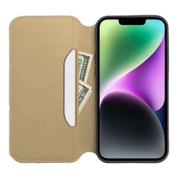 Θήκη Dual Pocket Book Samsung Galaxy S23 5G SM-S911 Gold