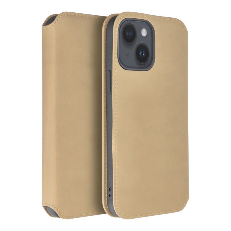 Θήκη Dual Pocket Book Samsung Galaxy S23 5G SM-S911 Gold