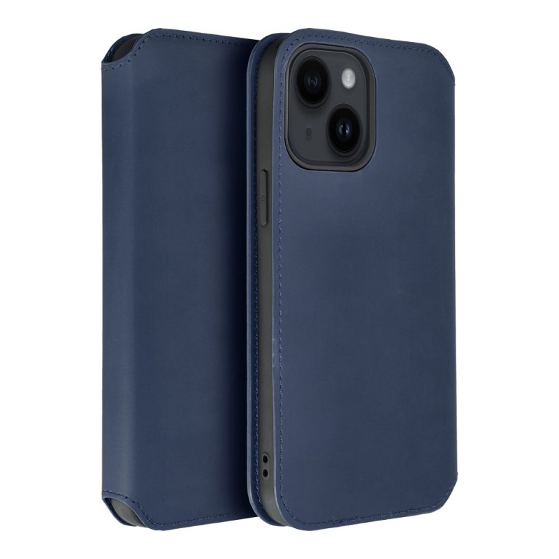 Θήκη Dual Pocket Book Motorola G55 5G Blue