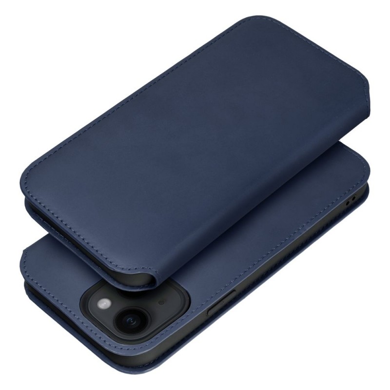 Θήκη Dual Pocket Book Motorola G55 5G Blue