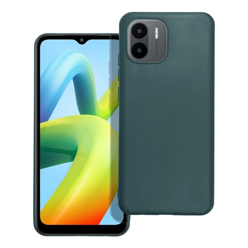 Θήκη  Liquid Silicone Xiaomi Redmi A1/ A2 Dark Green