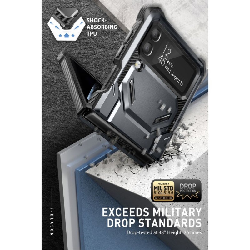 Θήκη Supcase IBLSN Armorbox Samsung Galaxy Z Flip4 5G SM-F721 Black