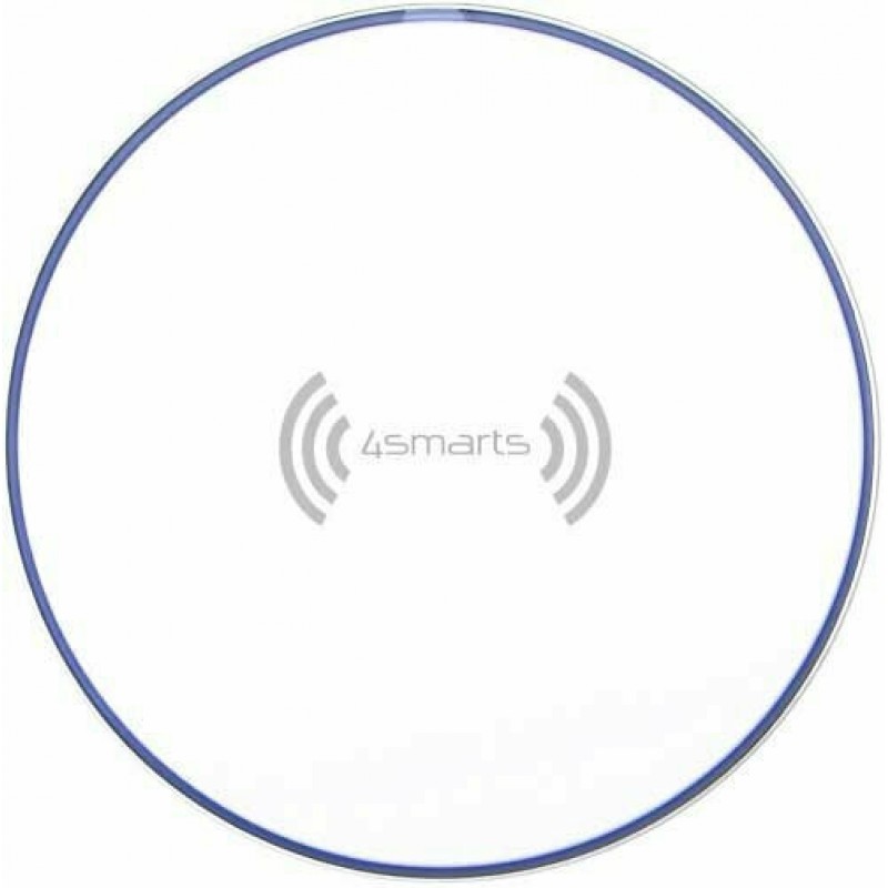 Ασύρματος Φορτιστής 4smarts Wireless Charger VoltBeam Style 15W USB-C White (466179) 