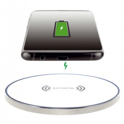 Ασύρματος Φορτιστής 4smarts Wireless Charger VoltBeam Style 15W USB-C White (466179) 