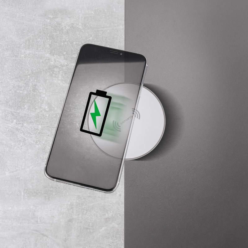 Ασύρματος Φορτιστής 4smarts Wireless Charger VoltBeam Style 15W USB-C White (466179) 