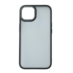 Θήκη Satin Matte Apple iPhone 13 (6.1") Black