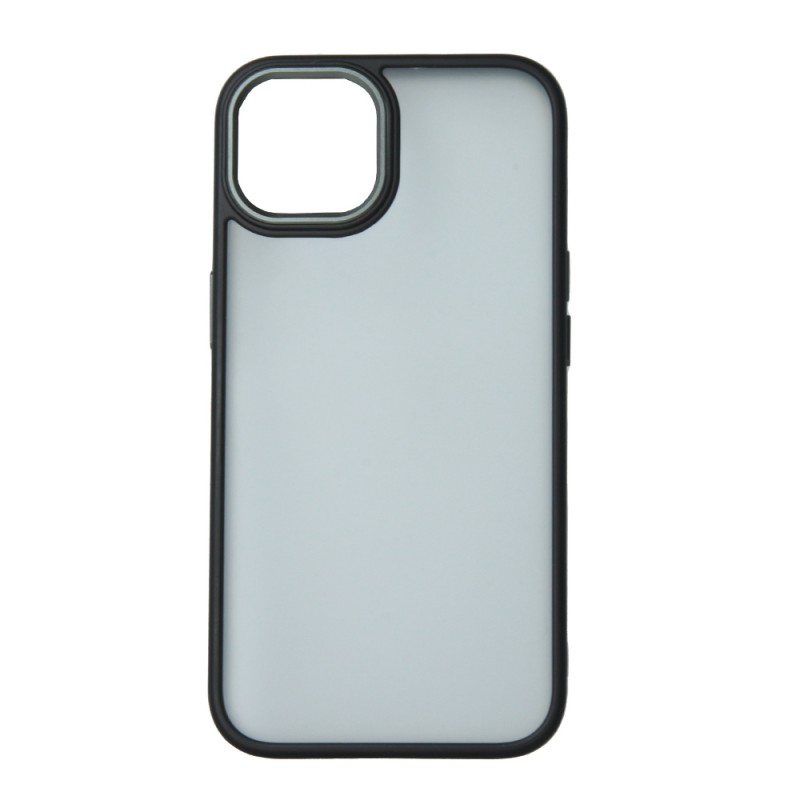 Θήκη Satin Matte Apple iPhone 13 (6.1") Black