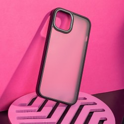 Θήκη Satin Matte Apple iPhone 13 (6.1") Black