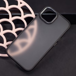 Θήκη Satin Matte Apple iPhone 13 (6.1") Black