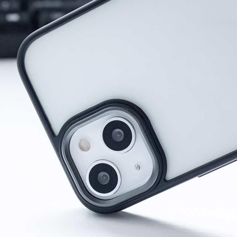 Θήκη Satin Matte Apple iPhone 13 (6.1") Black