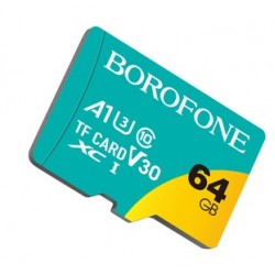 Κάρτα μνήμης Borofone MicroSD Card 64GB SDHC Class10 95MB/s