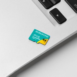 Κάρτα μνήμης Borofone MicroSD Card 64GB SDHC Class10 95MB/s