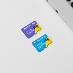 Κάρτα μνήμης Borofone MicroSD Card 256GB SDXC U3 Class10 100MB/s 