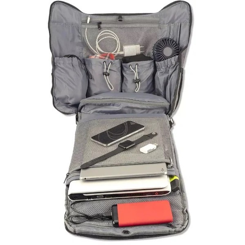Πτυσσόμενη τσάντα πλάτης Marko Polo for Devices up to 18.3 inch Grey
