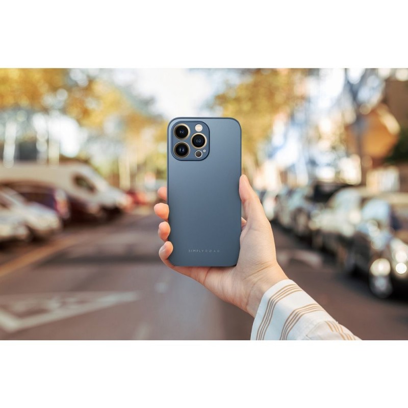 Θήκη Roar Matte Glass Apple iPhone 14 Pro Max (6.7") Blue
