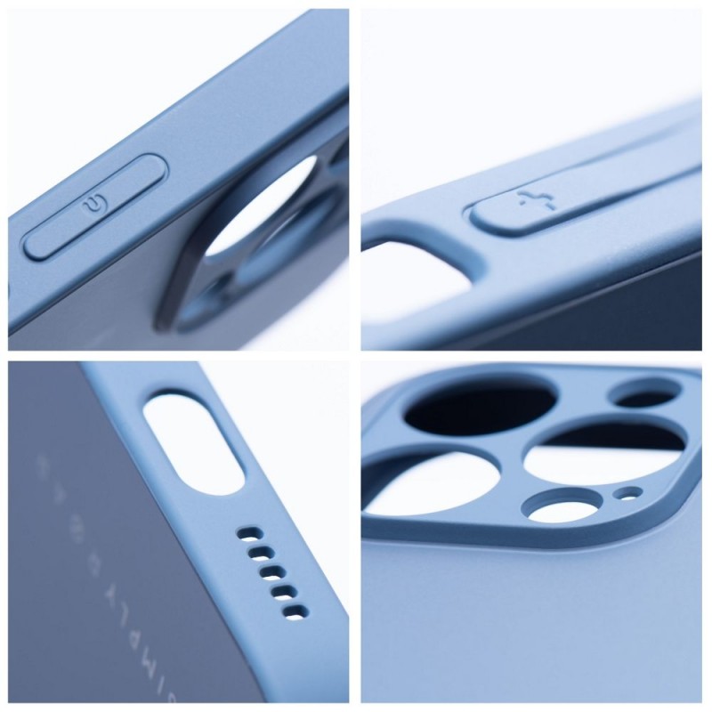 Θήκη Roar Matte Glass Apple iPhone 14 Pro Max (6.7") Blue