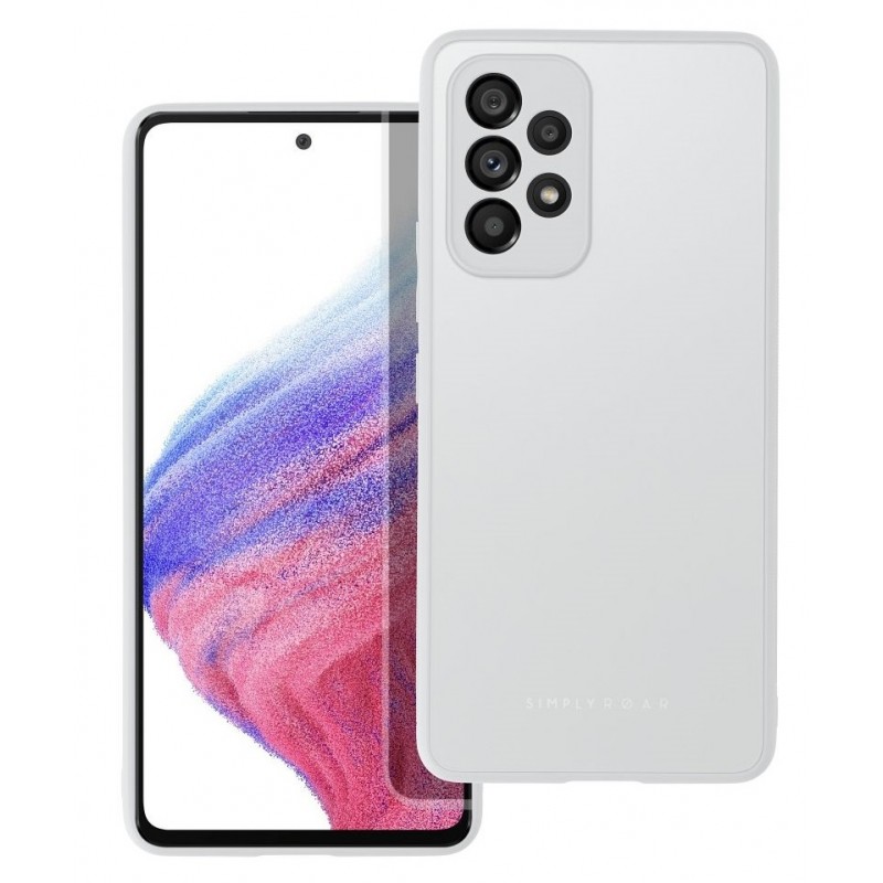 Θήκη Roar Matte Glass Samsung Galaxy A53 5G SM-A536 Steel