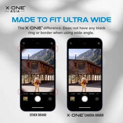 Γυαλί Προστασίας X-ONE Sapphire Camera Armor Samsung Galaxy S25 5G S931 AntiCrash 