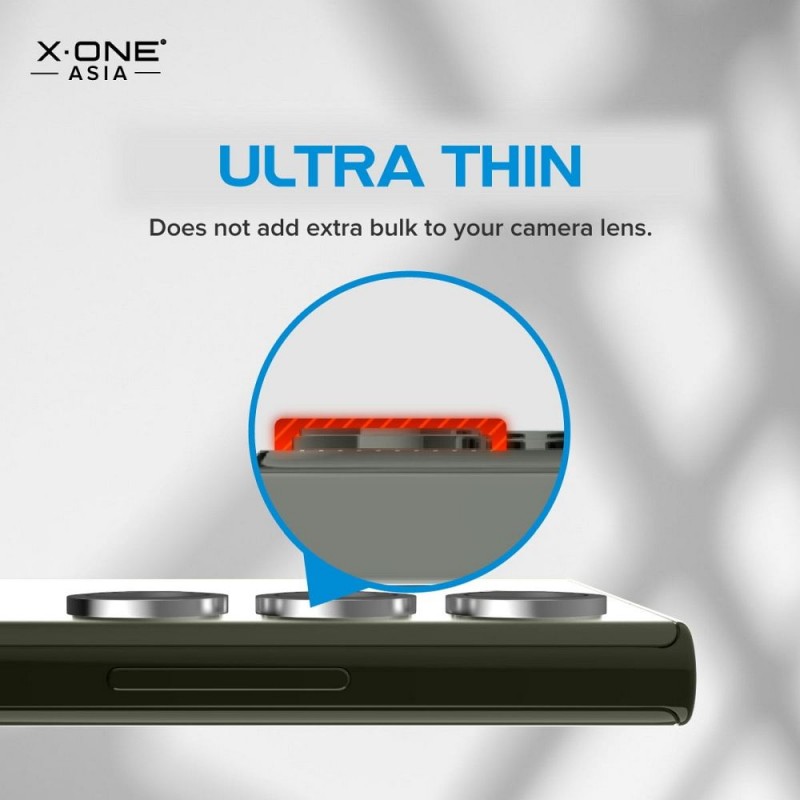 Γυαλί Προστασίας X-ONE Sapphire Camera Armor Samsung Galaxy S25 5G S931 AntiCrash 