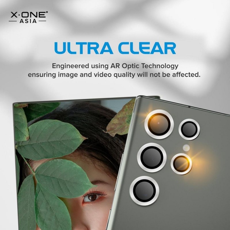 Γυαλί Προστασίας X-ONE Sapphire Camera Armor Samsung Galaxy S25 5G S931 AntiCrash 