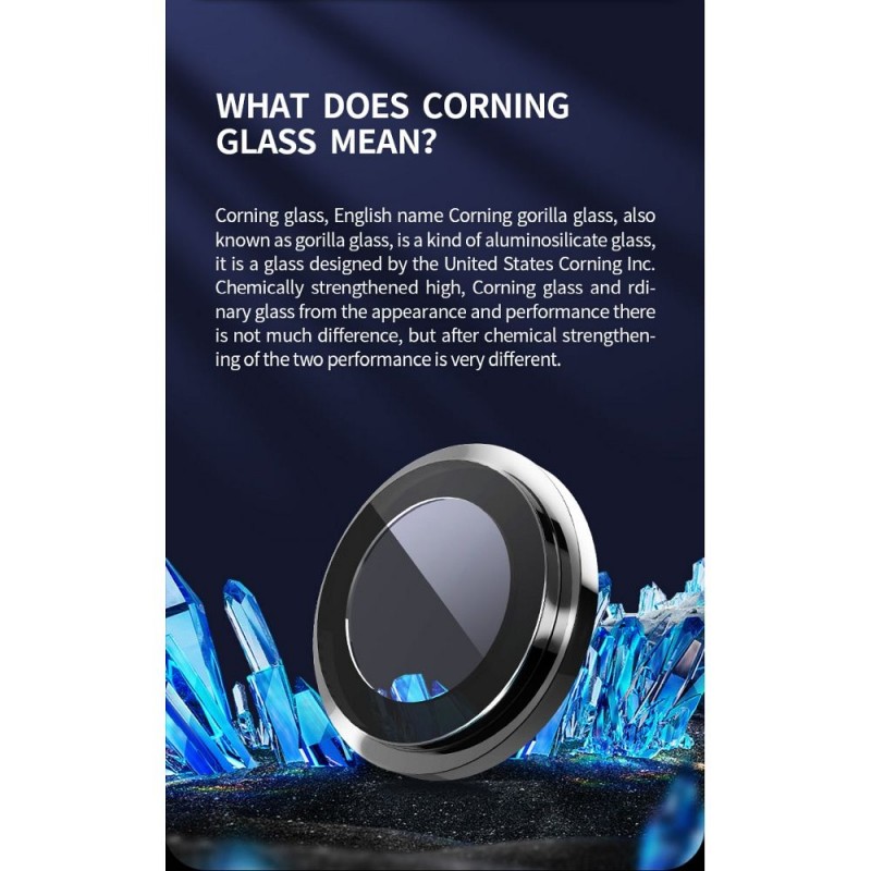 Γυαλί Προστασίας X-ONE Sapphire Camera Armor iPhone14 Pro/14 Pro Max  AntiCrash