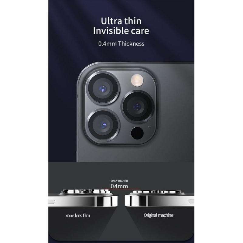 Γυαλί Προστασίας X-ONE Sapphire Camera Armor iPhone14 Pro/14 Pro Max  AntiCrash