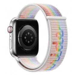 Ανταλλακτικό λουράκι QuickFit Nylon Apple Watch 1/2/3/4/5/6/SE/7 (38/40/41mm) Pride
