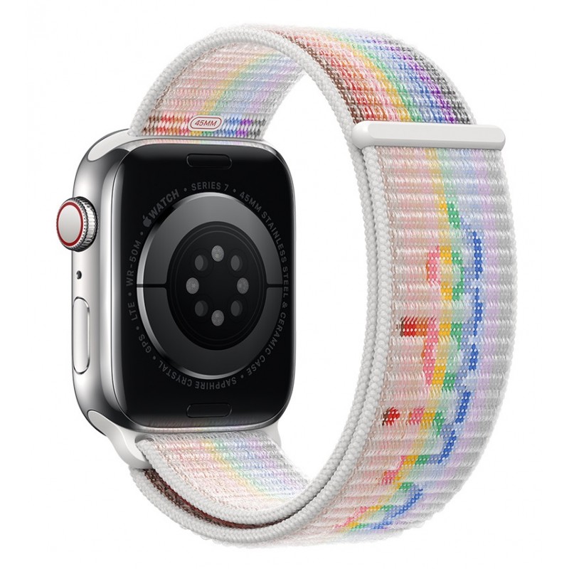 Ανταλλακτικό λουράκι QuickFit Nylon Apple Watch 1/2/3/4/5/6/SE/7 (38/40/41mm) Pride